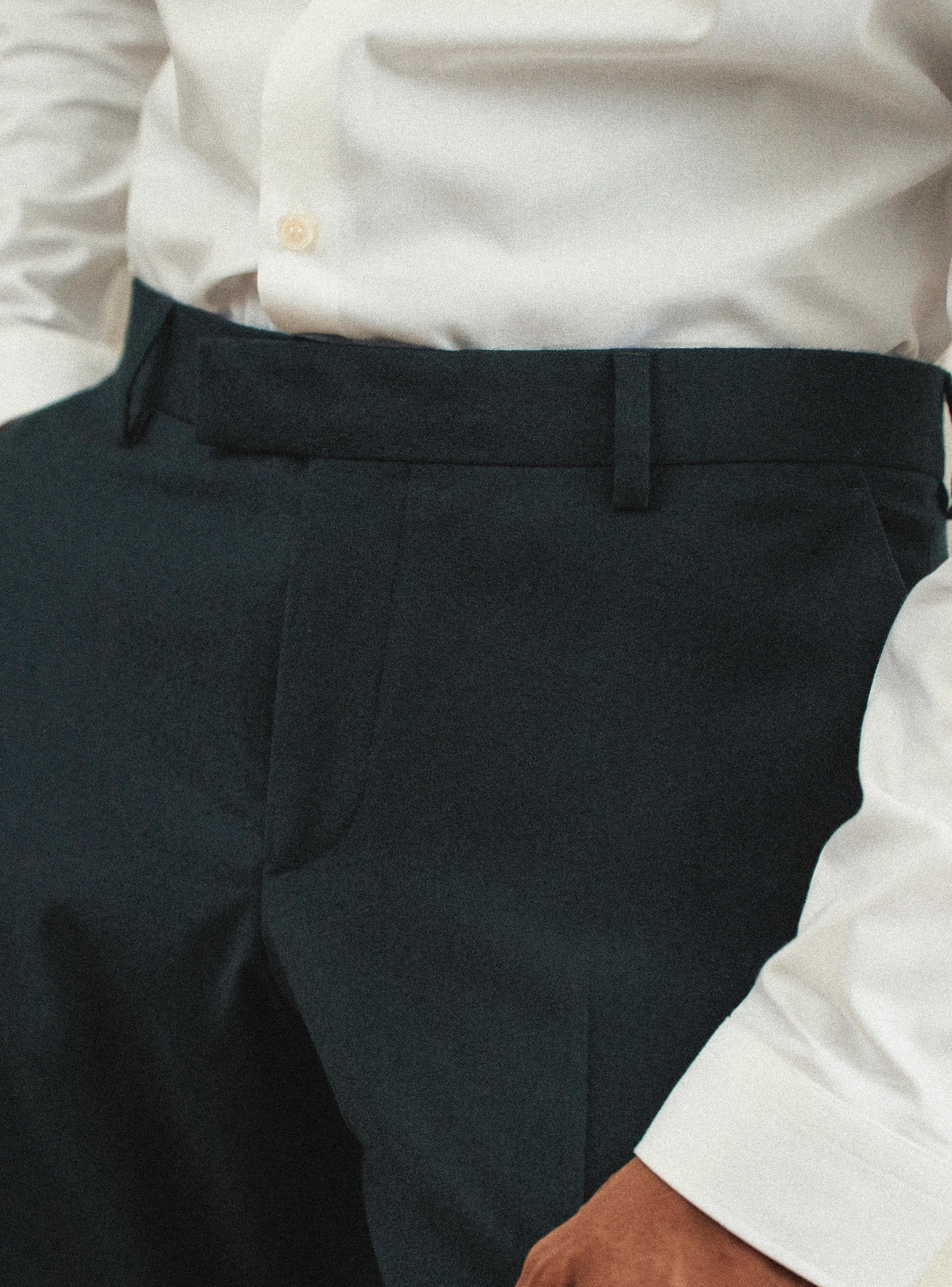 Gekko Green Suit Trousers