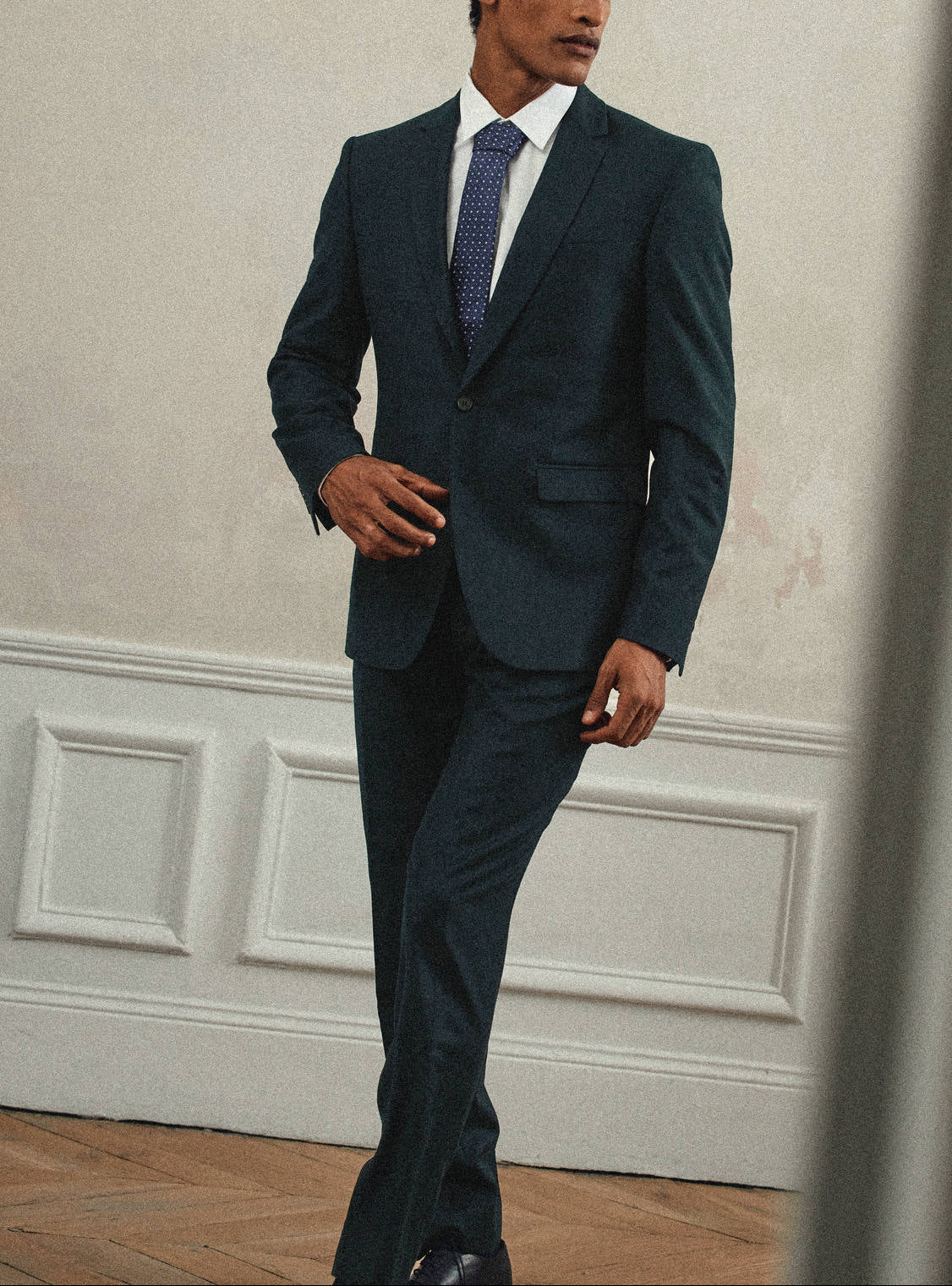 Gekko Green Suit Trousers