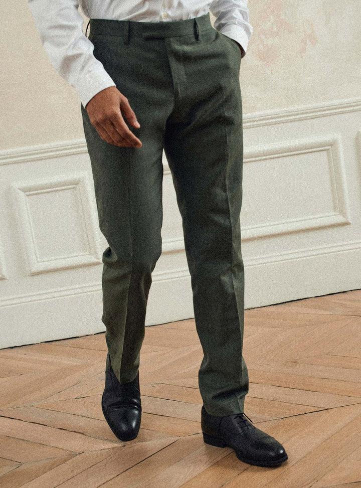Pantalon Sarouel Homme – Coupe Ample, Taille Haute, Style Japonais – Confortable Et Léger, Couleur Gris