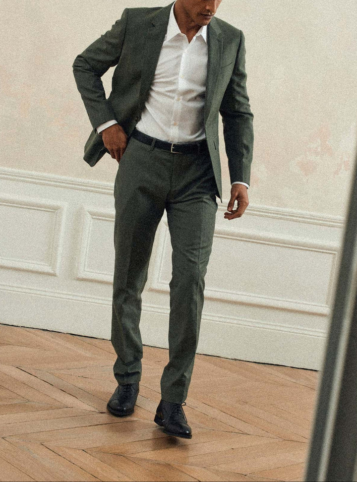 Jones Khaki suit pants