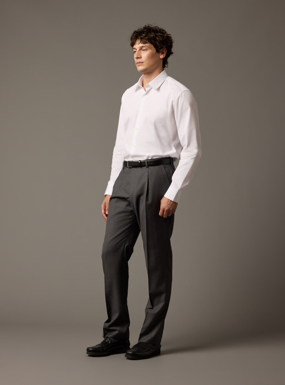 Pantalon de costume Laslo Anthracite