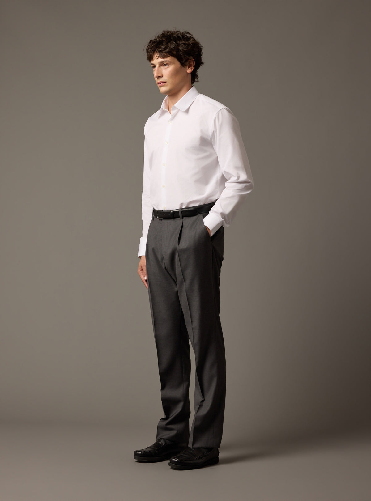 Pantalon de costume Laslo Anthracite-6