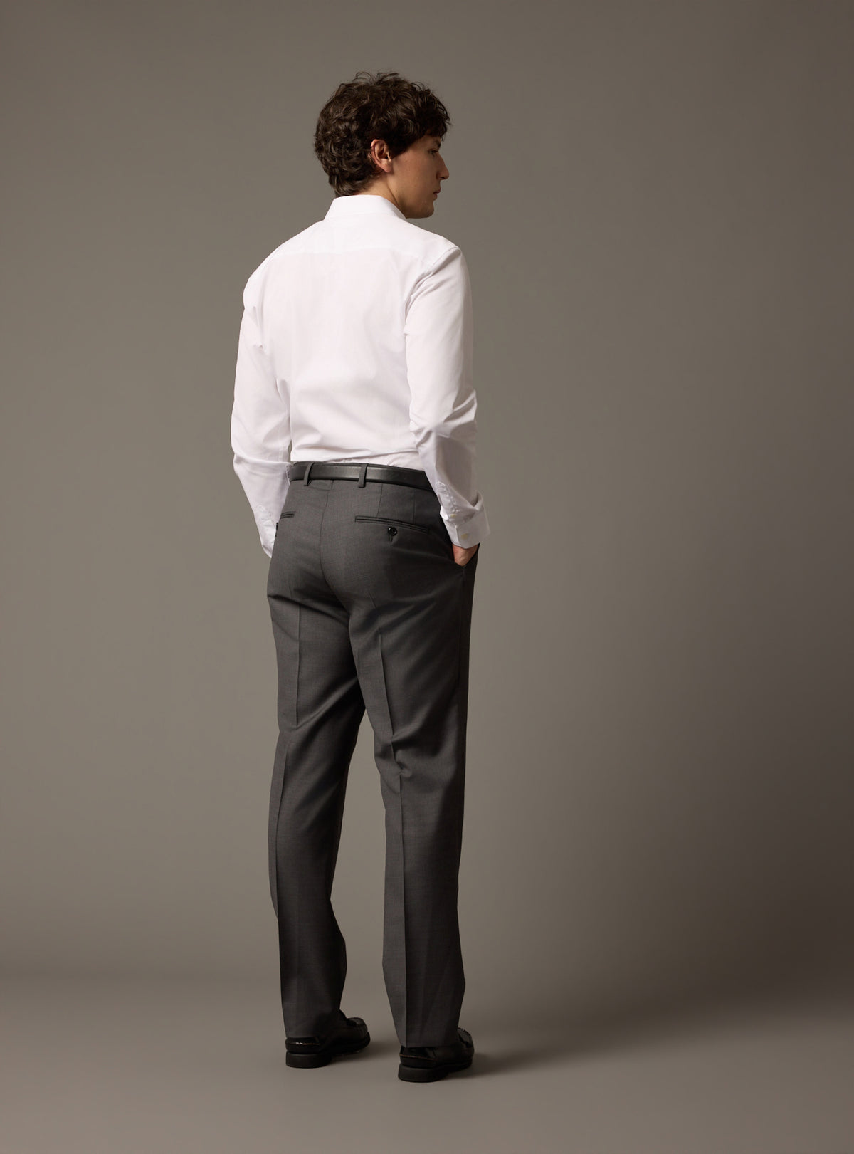 Pantalon de costume Laslo Anthracite-8