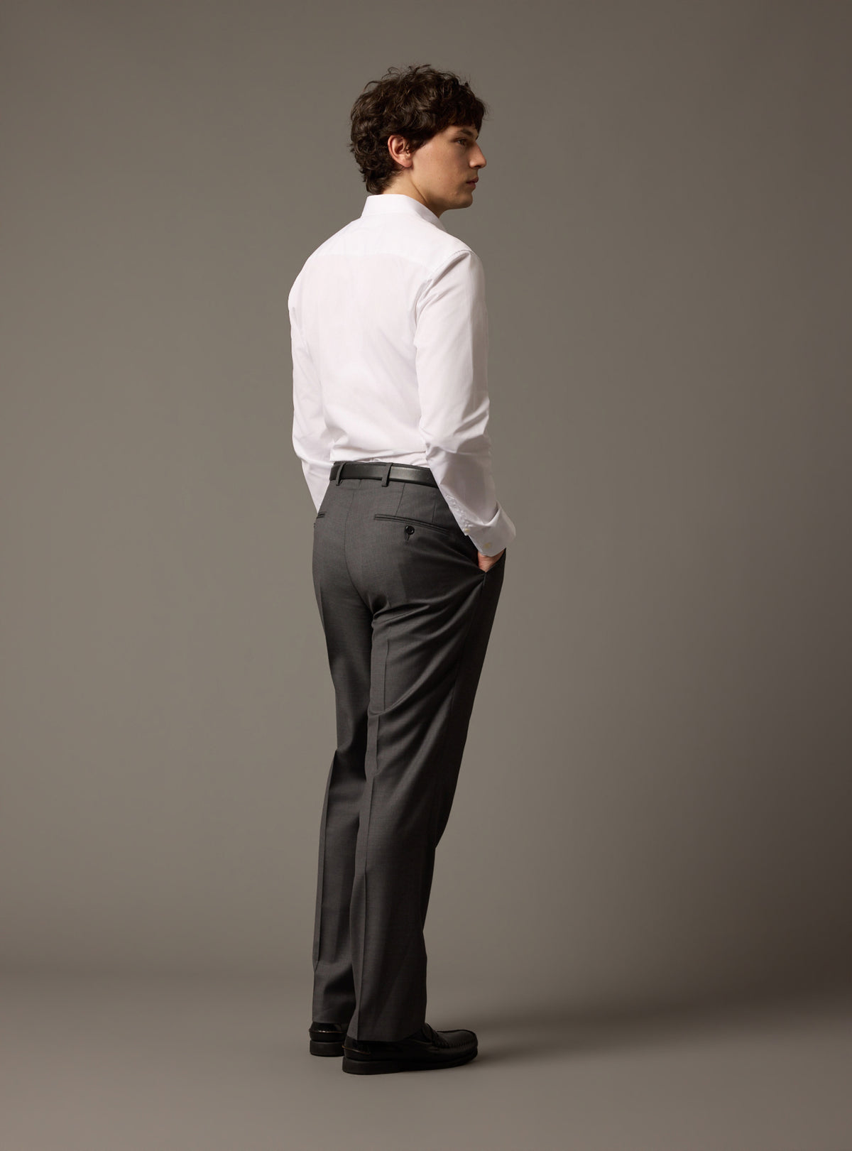 Pantalon de costume Laslo Anthracite