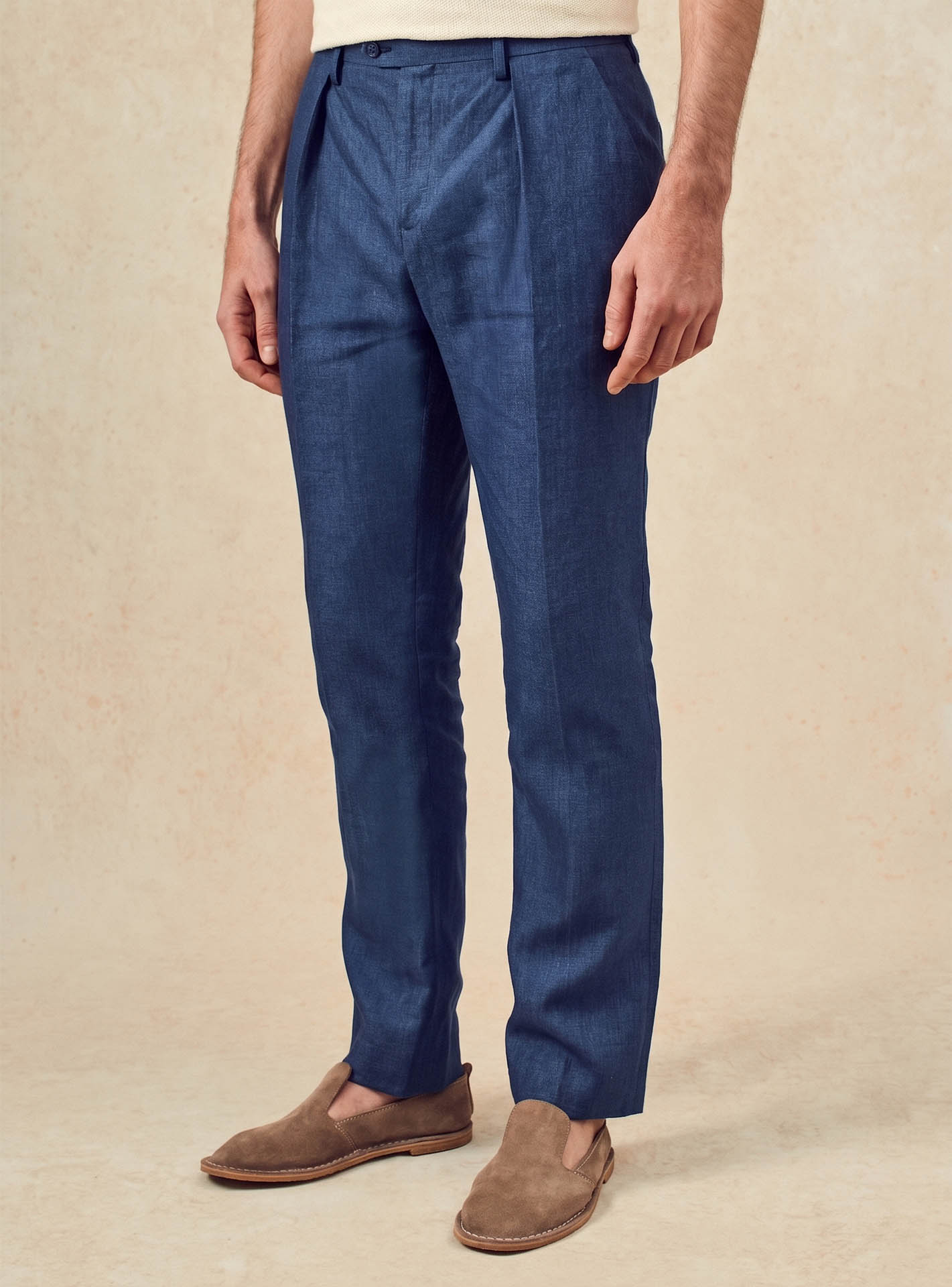 Pantalon de costume Laslo Océan-1