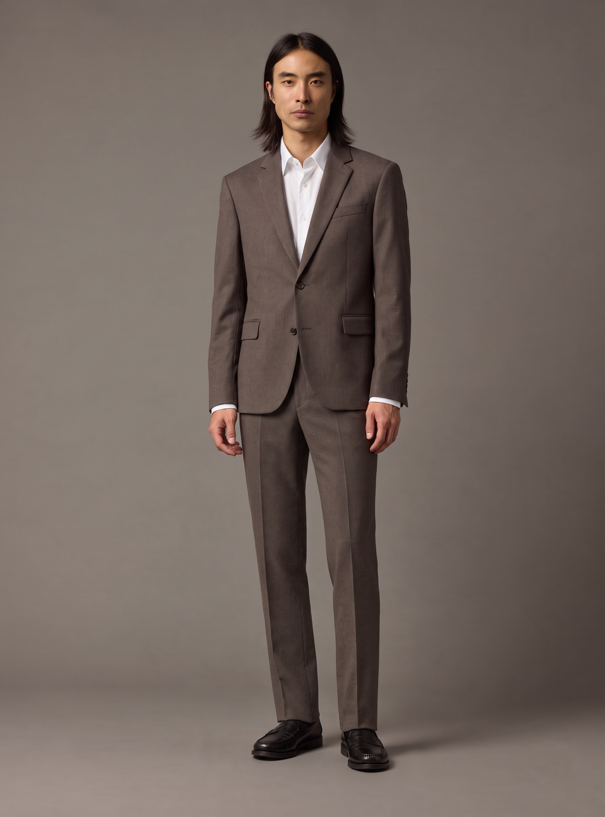 Pantalon de costume Rogue Brown-1