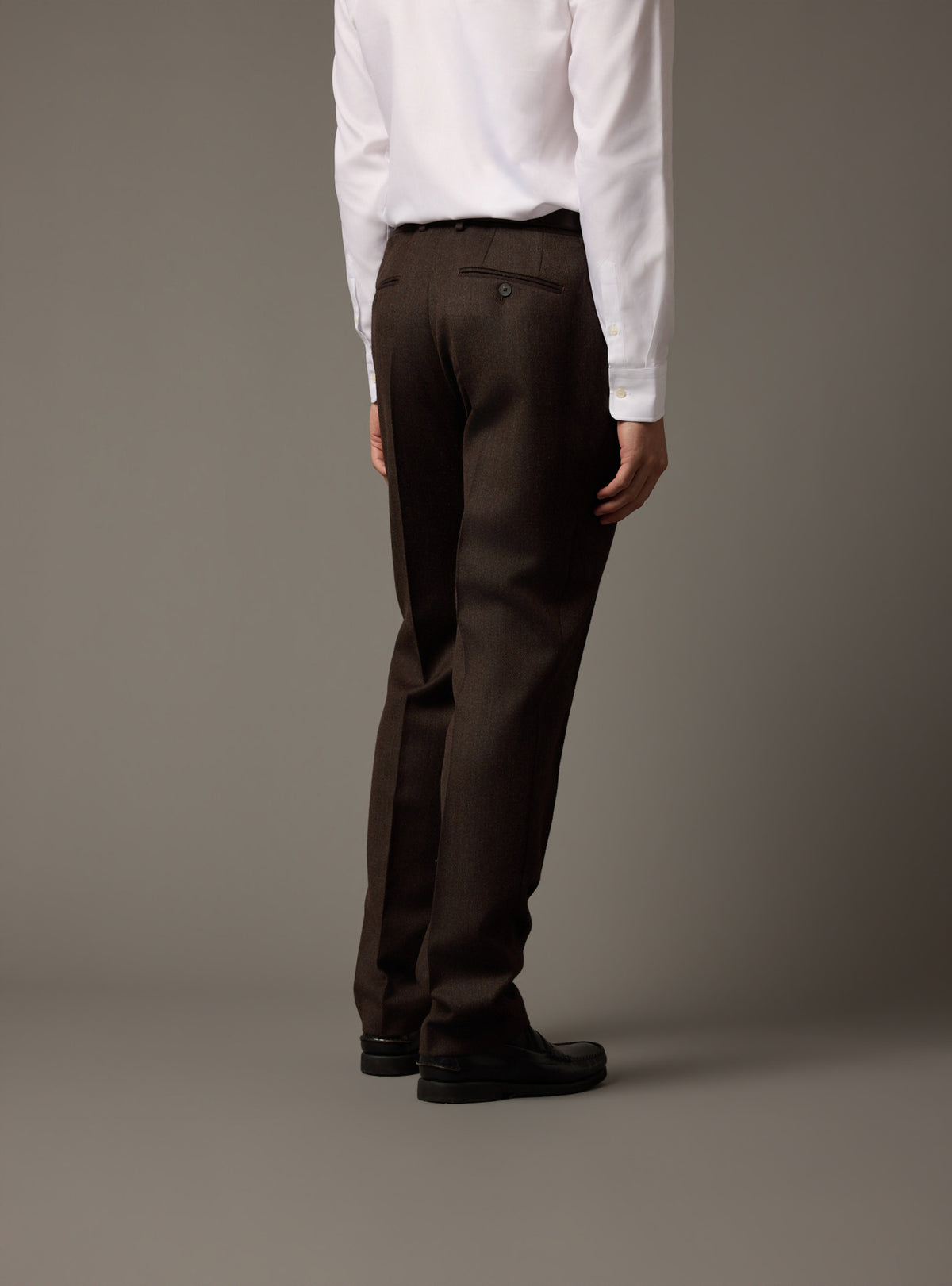 Alois Coffee Suit Trousers-4