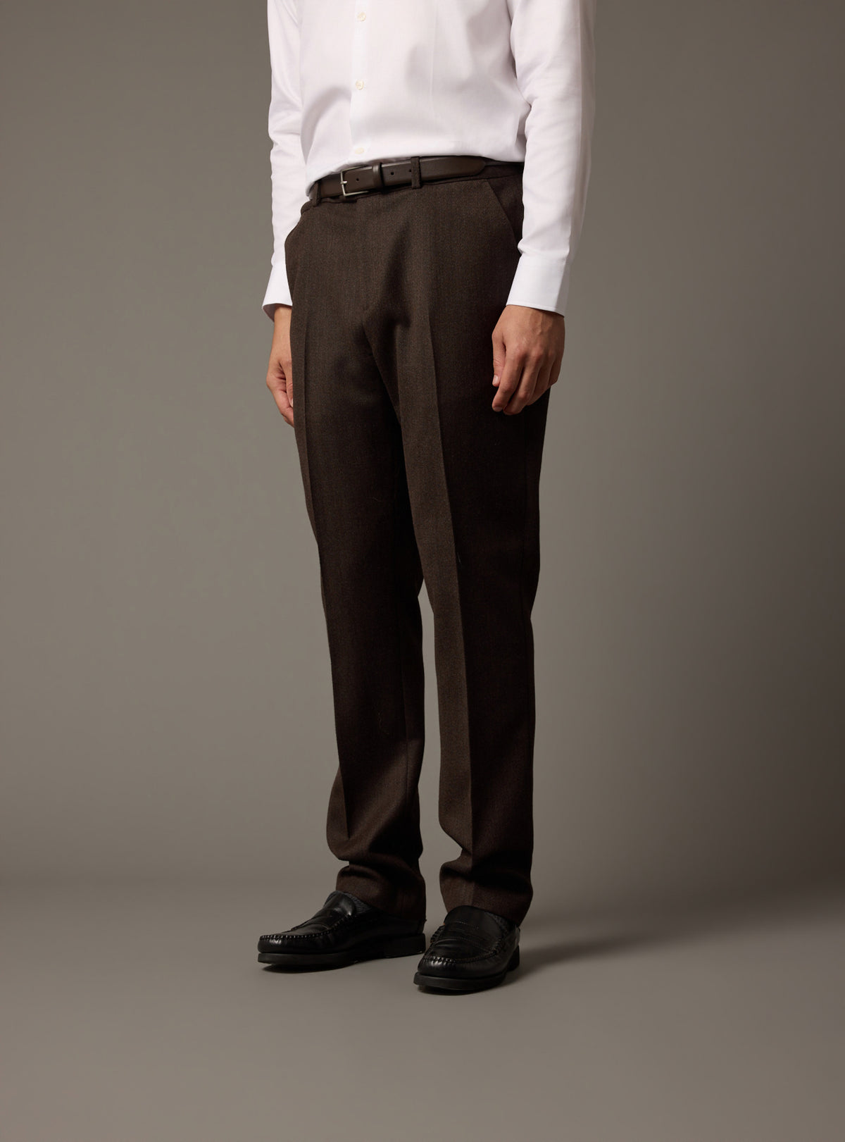 Alois Coffee Suit Trousers