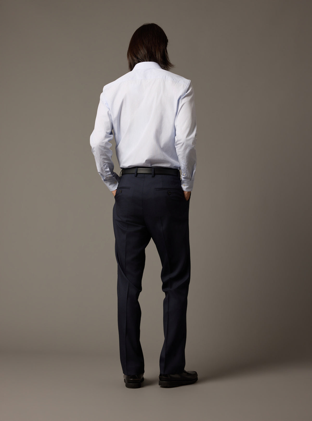 Rogue Navy Suit Trousers