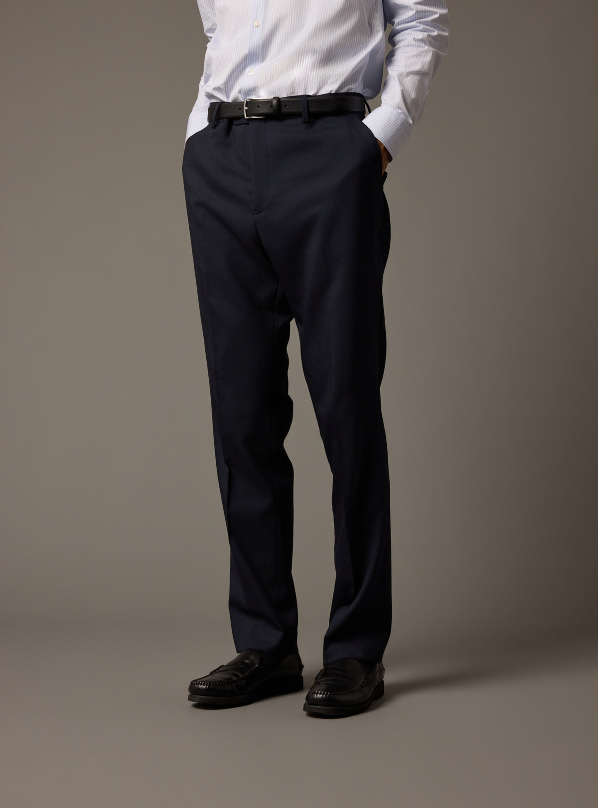 Rogue Navy Suit Trousers