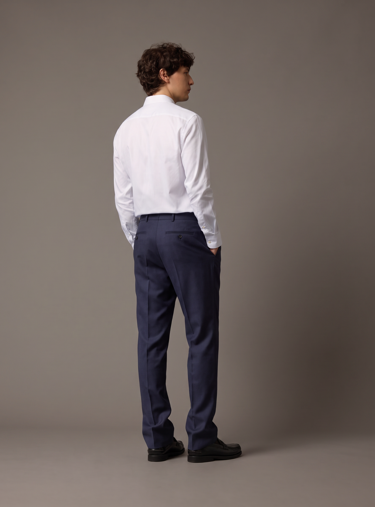 Pantalon de costume Rogue Naval-4