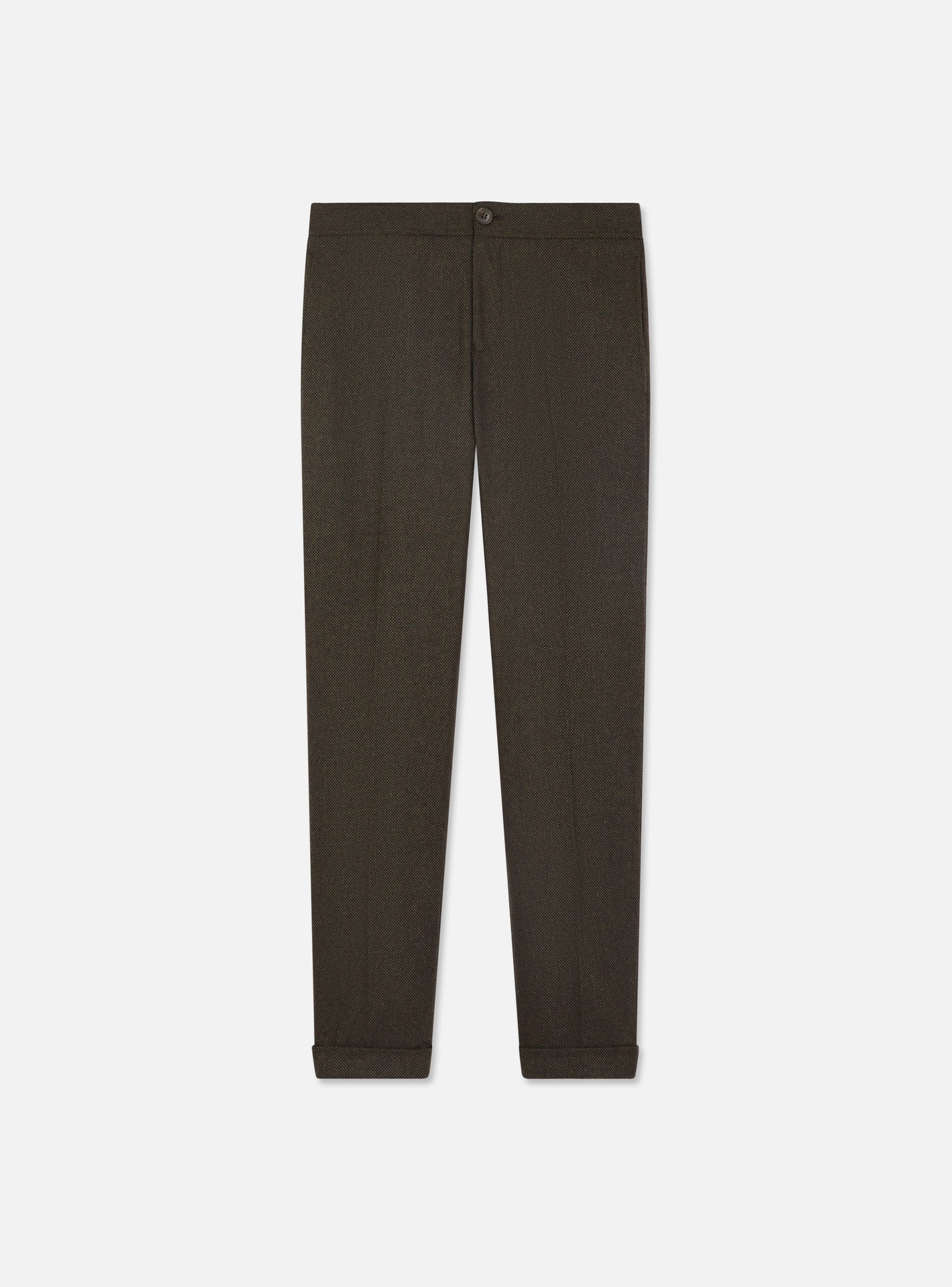 Steven Mixed Khaki Trousers-1