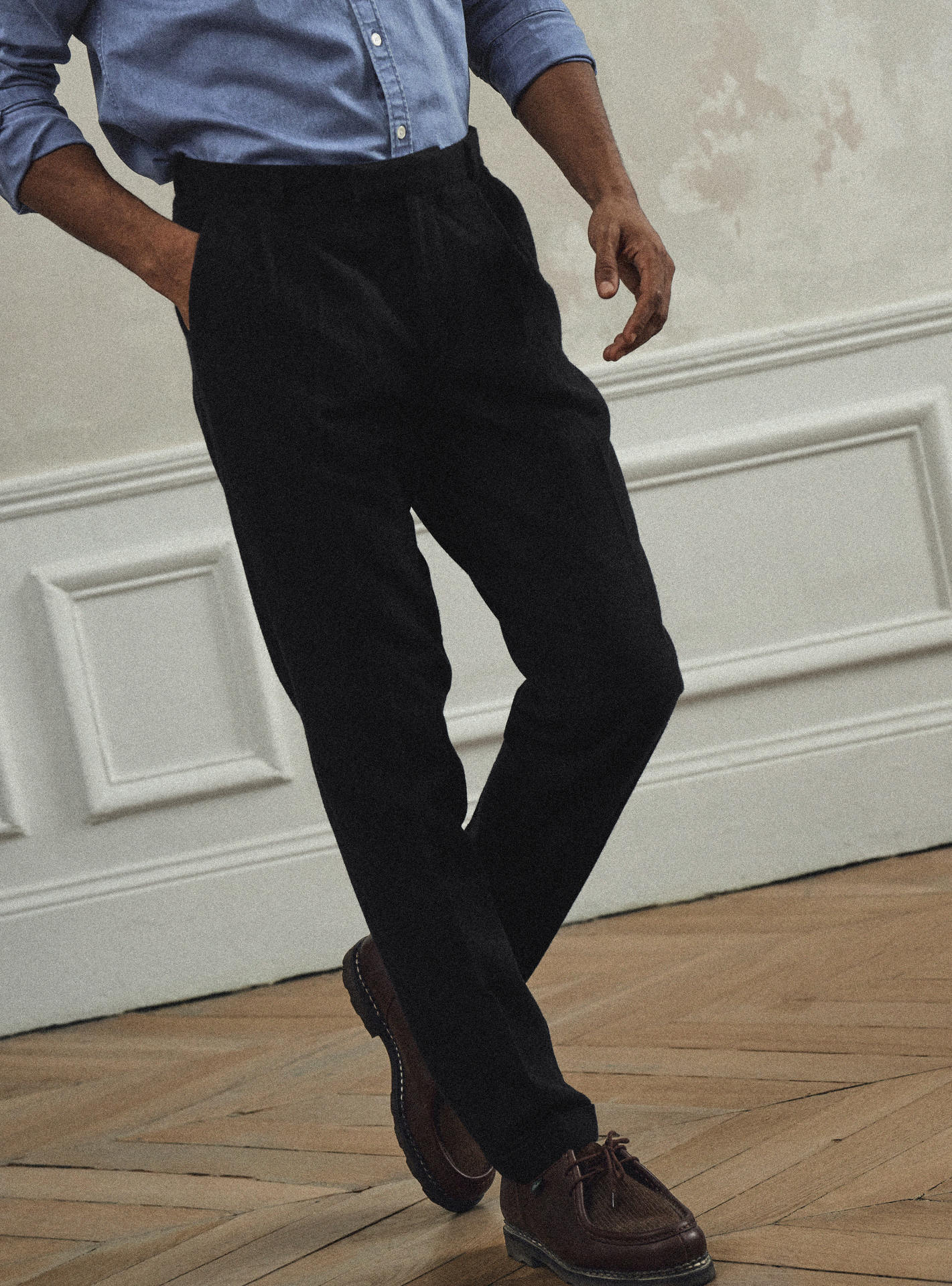 Pantalon Thomas Navy-1