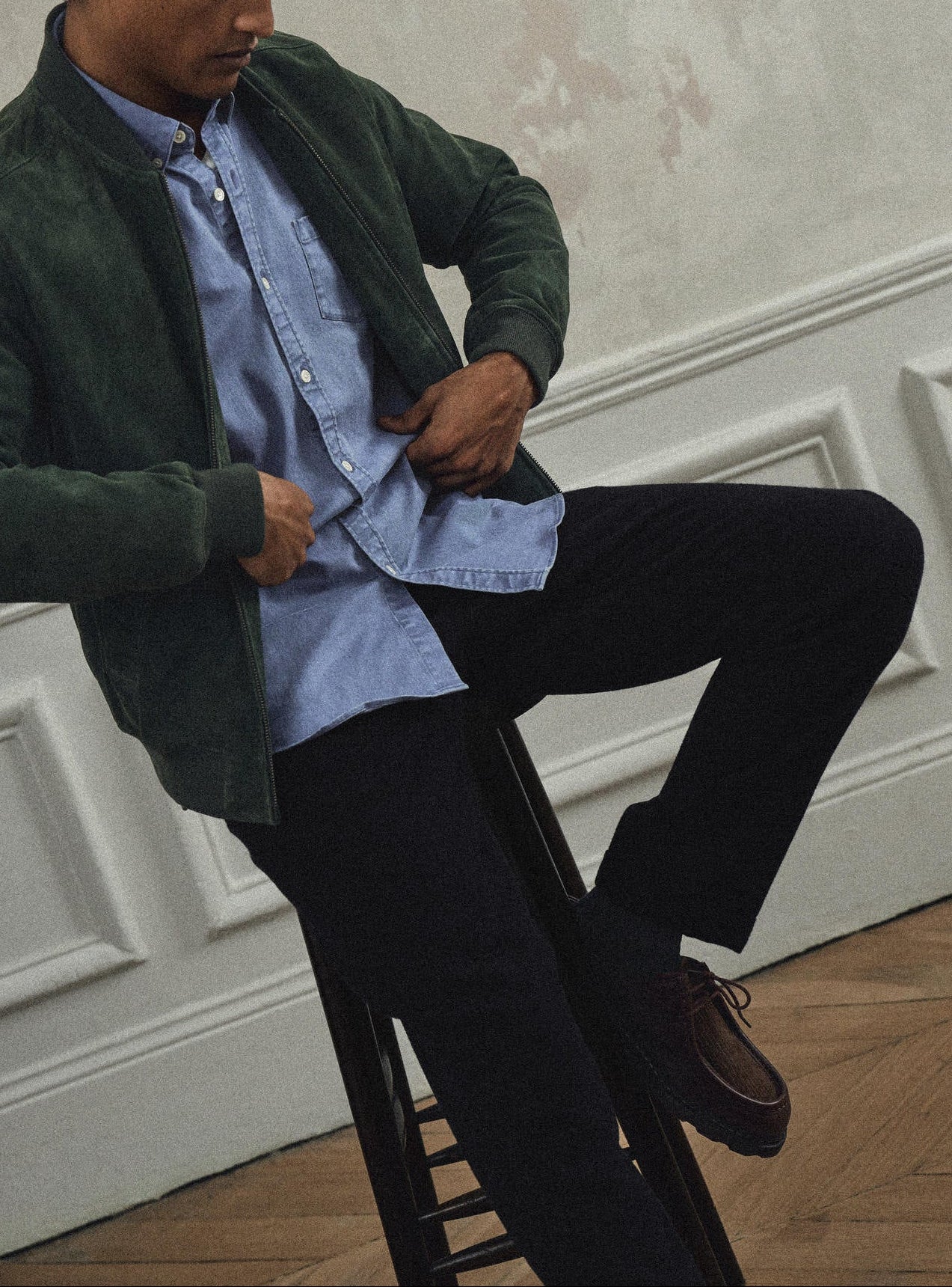 Pantalon Thomas Navy-3