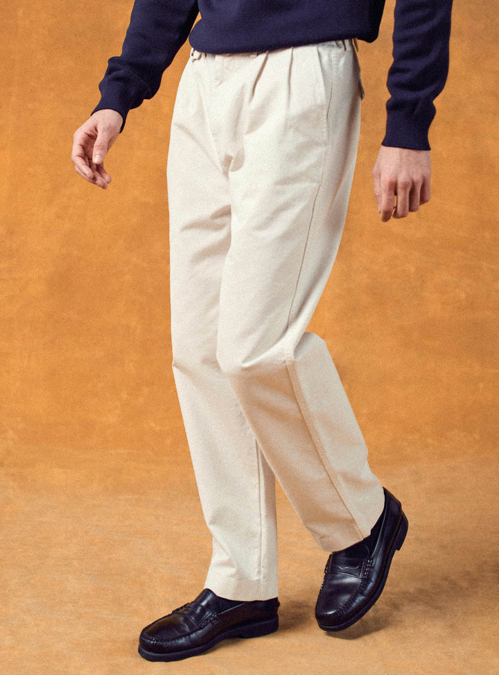 Pantalon Clyde Ecru