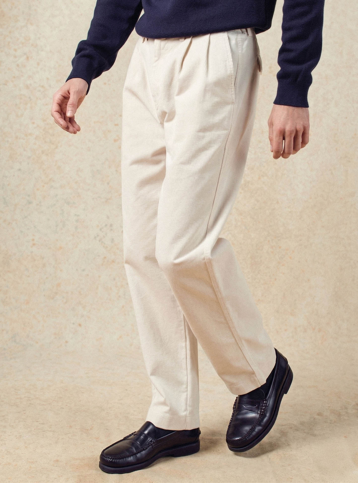 Pantalon Clyde Ecru-1