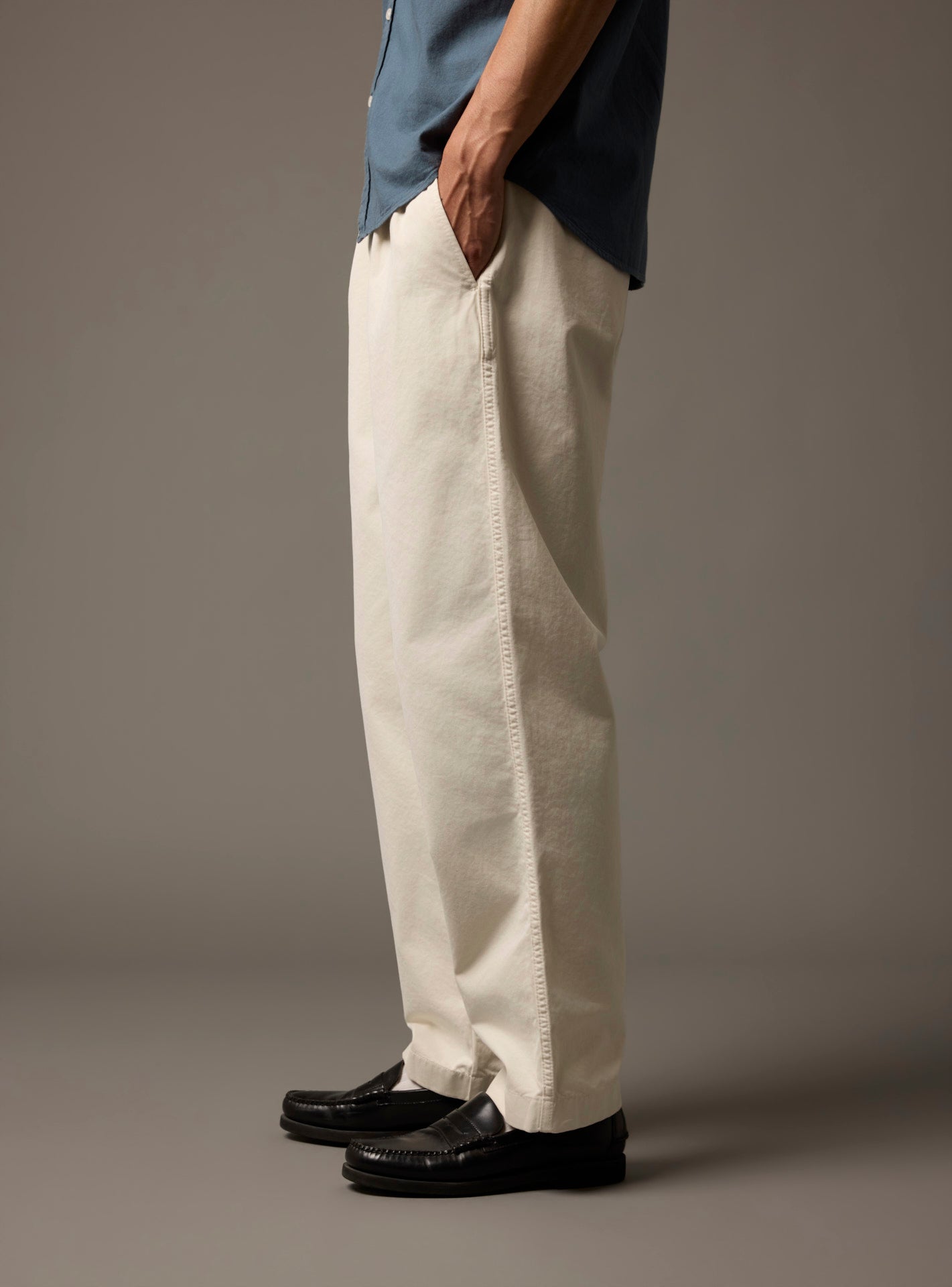 Pantalon Clyde Ecru-4