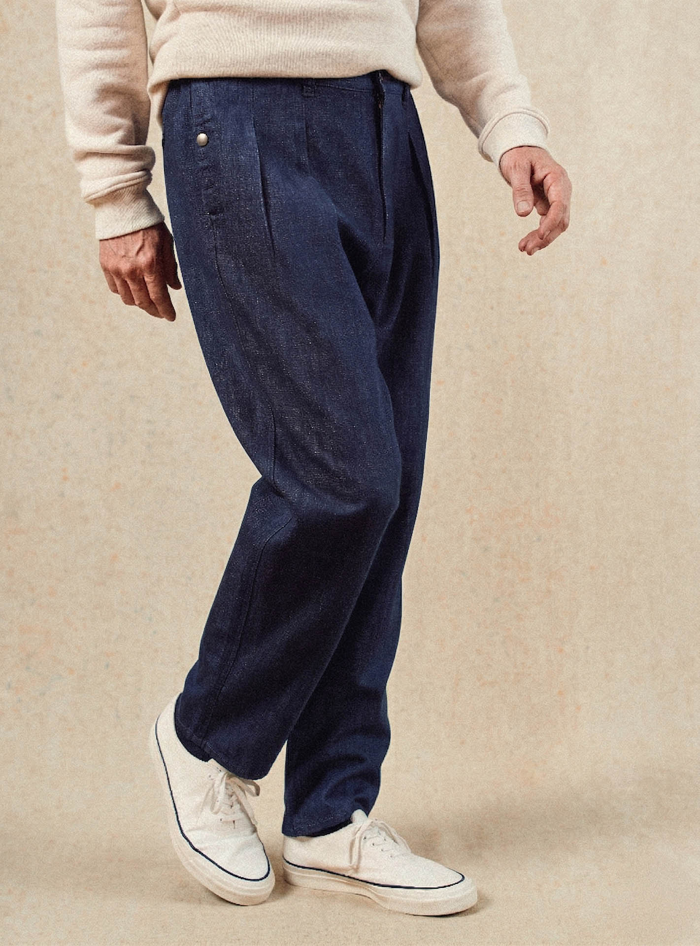 Raoul Indigo Trousers-1