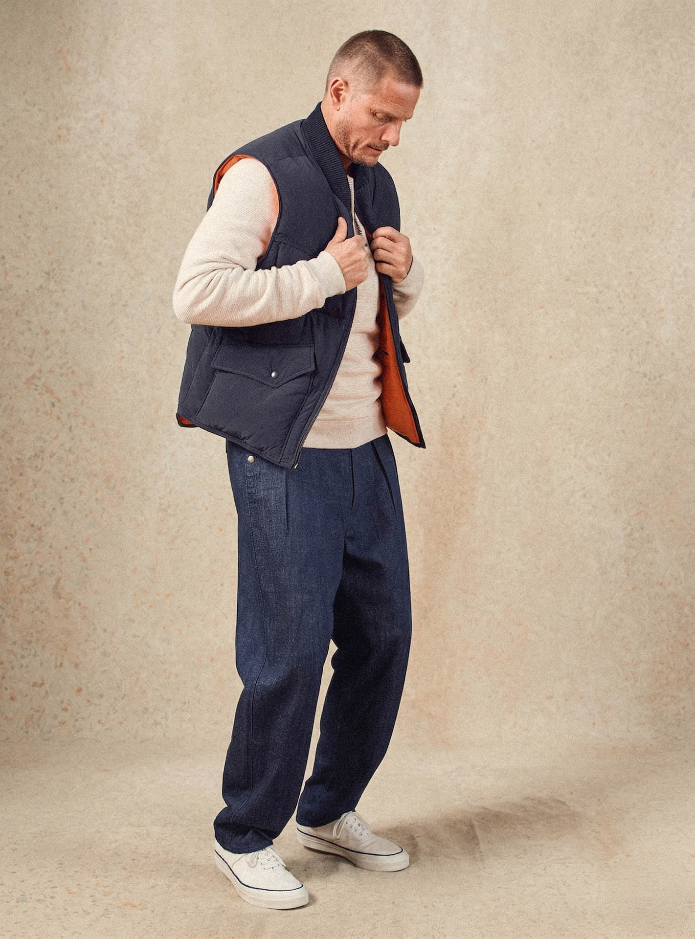 Raoul Indigo Trousers-5
