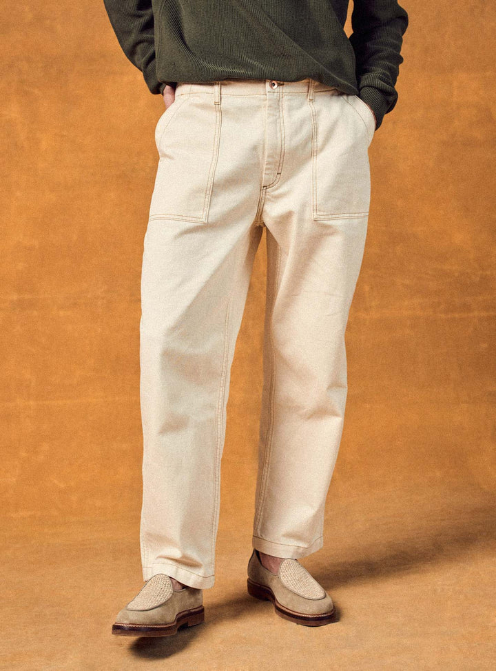 Java Ecru Trousers