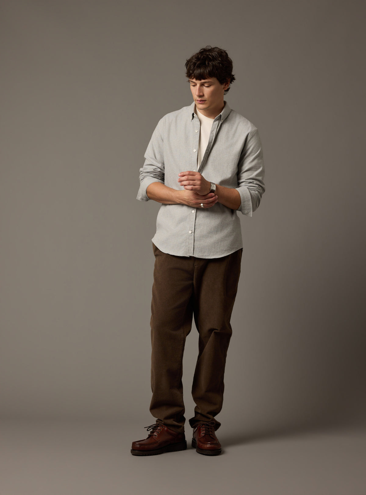 Covent Mocha Trousers-3