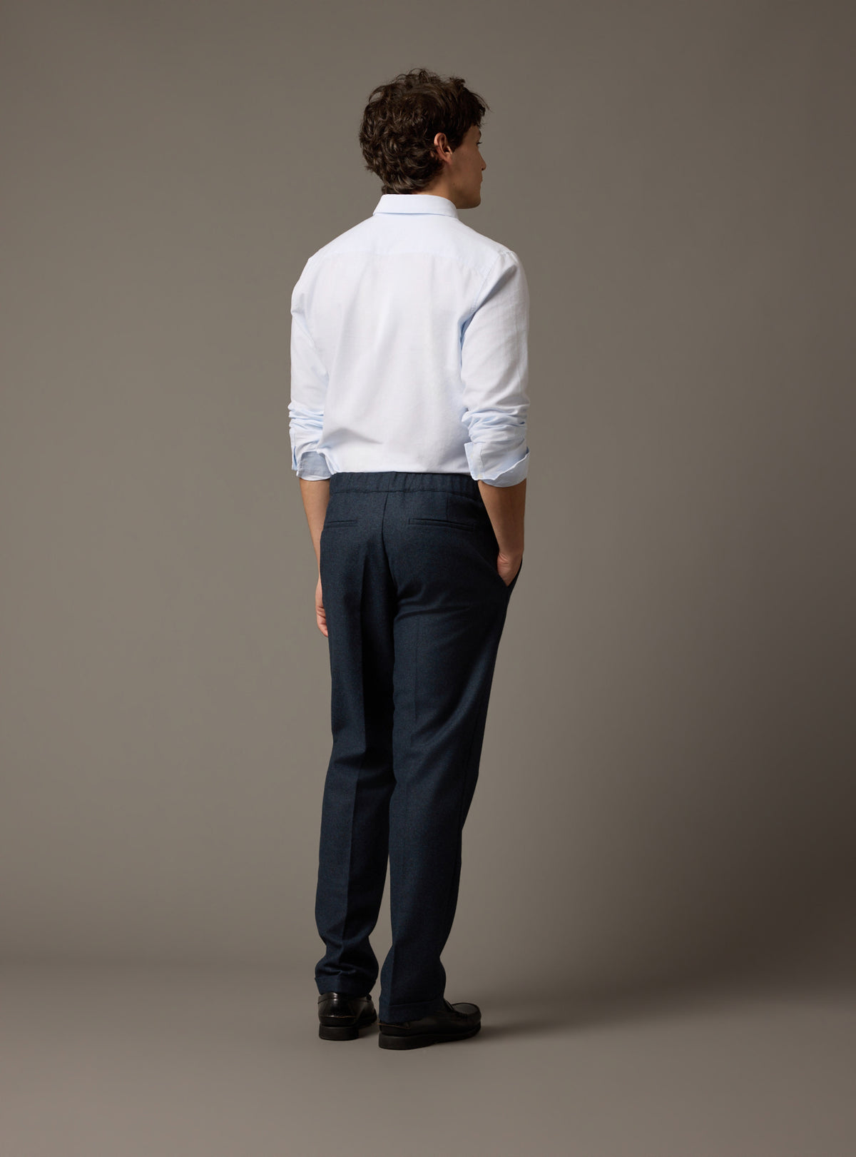 Pantalon Steven Navy Chiné