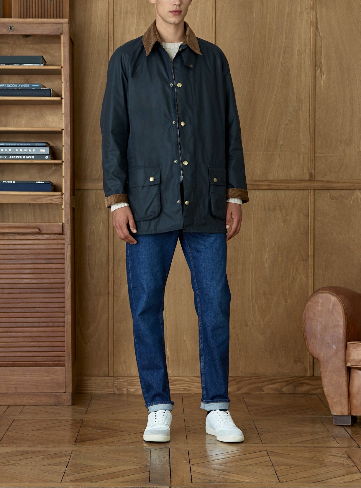 Parka Barbour Navy | Barbour x Balibaris-2