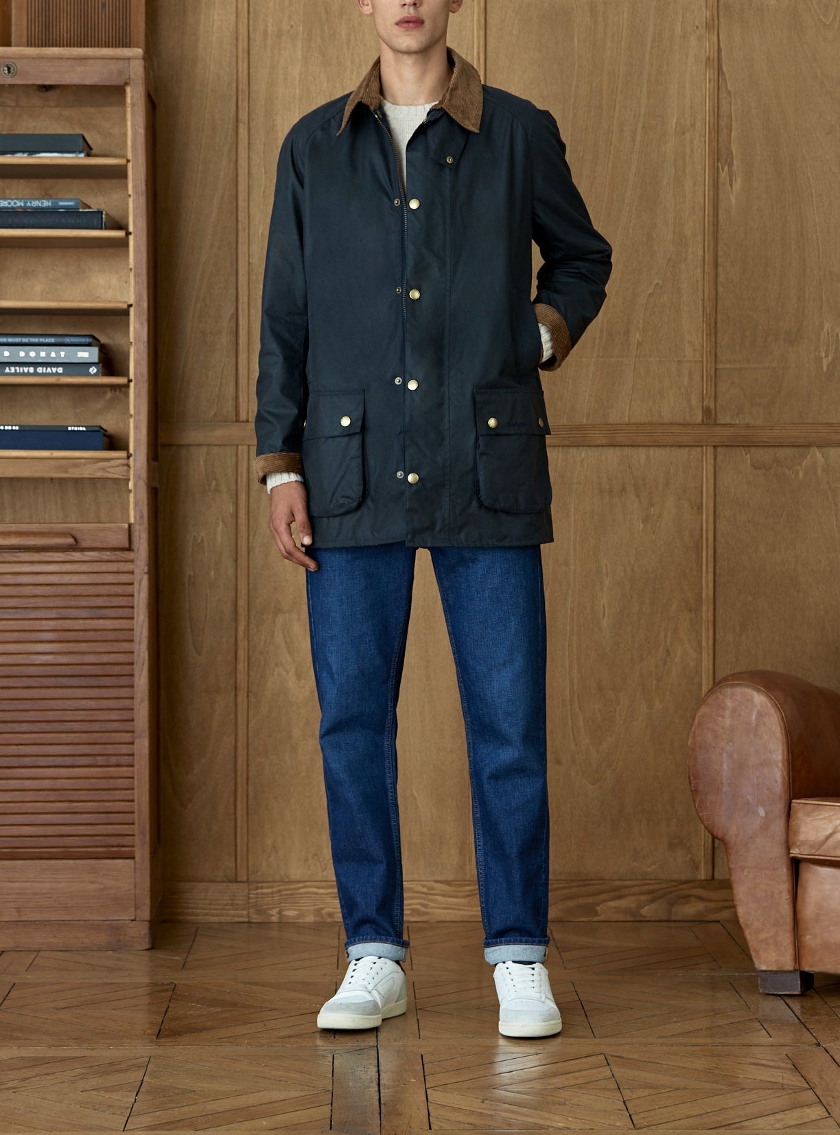 Parka Barbour Navy | Barbour x Balibaris-6