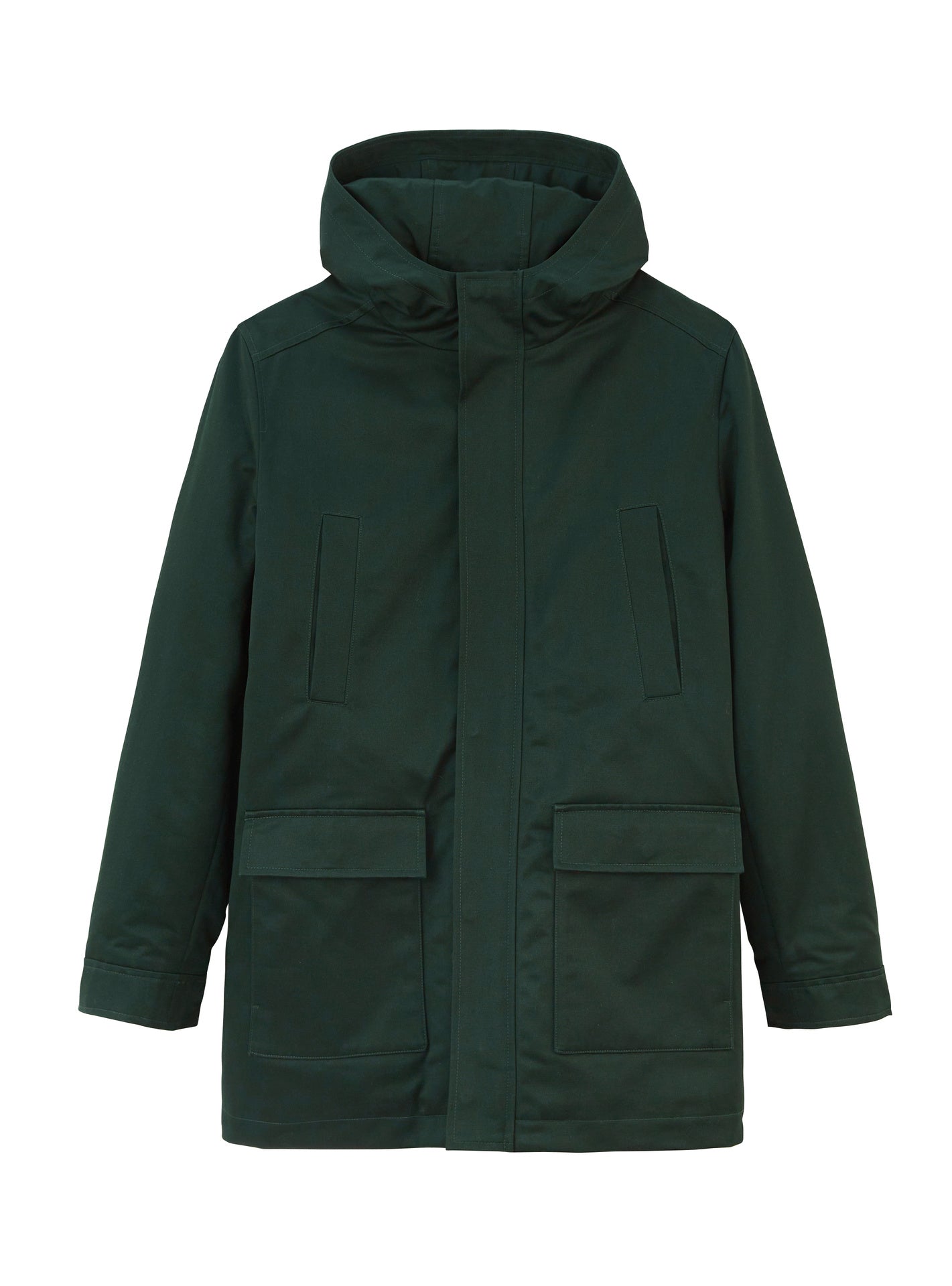 Andrew Bottle green Parka-7
