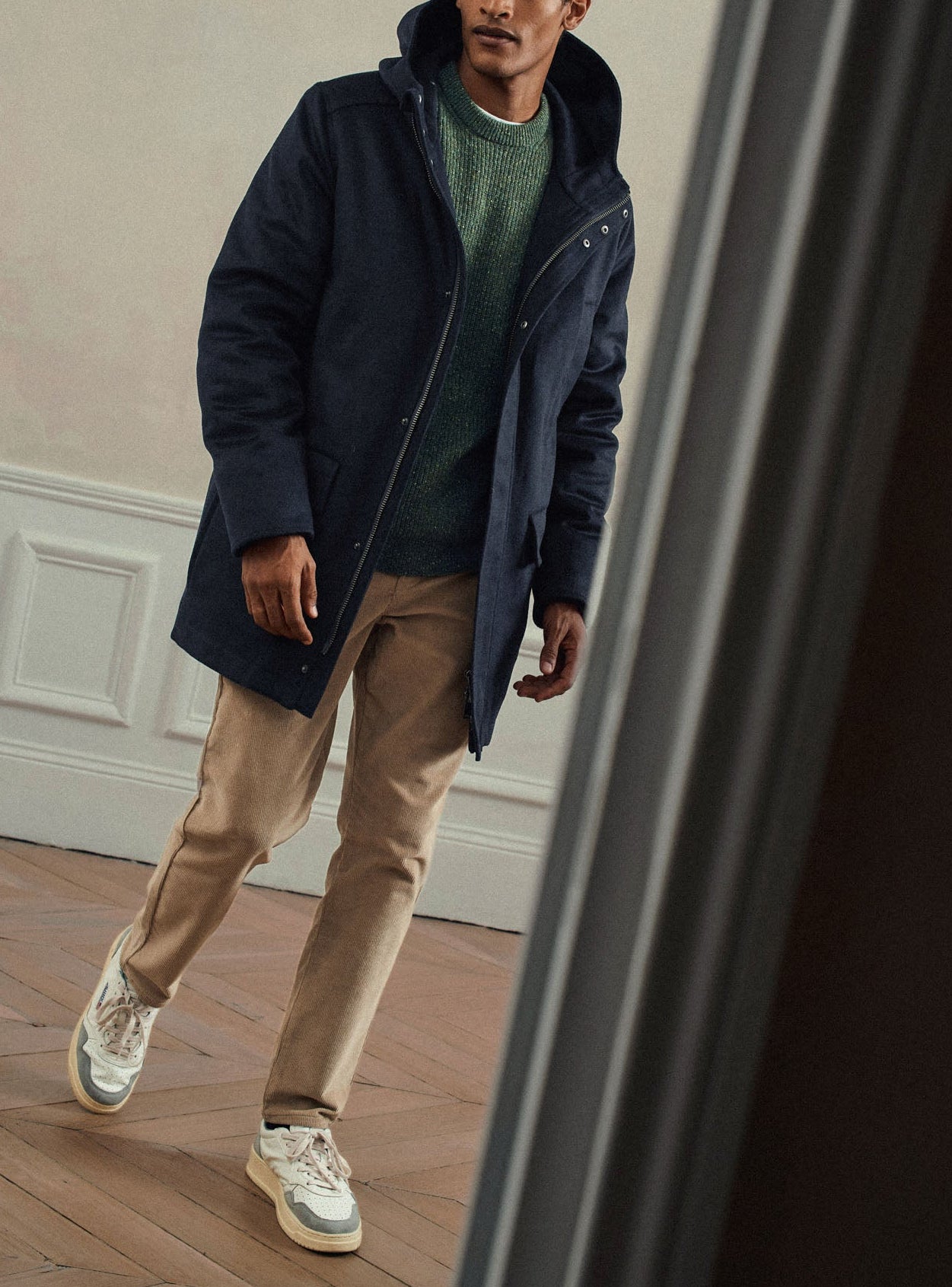 Donovan Navy Parka