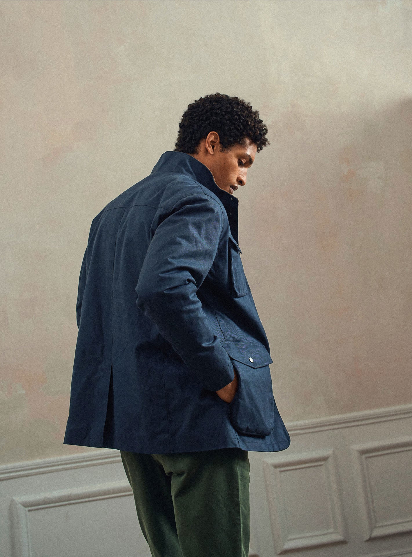 Parka Gibson Navy