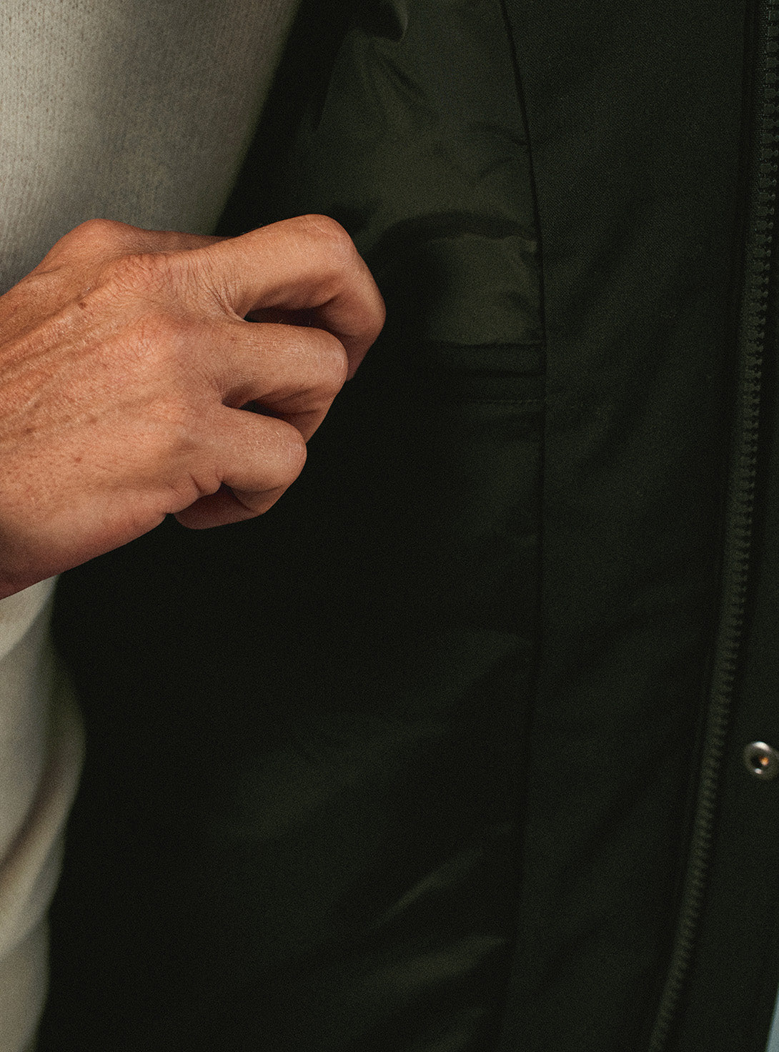 Andrew X Khaki Parka