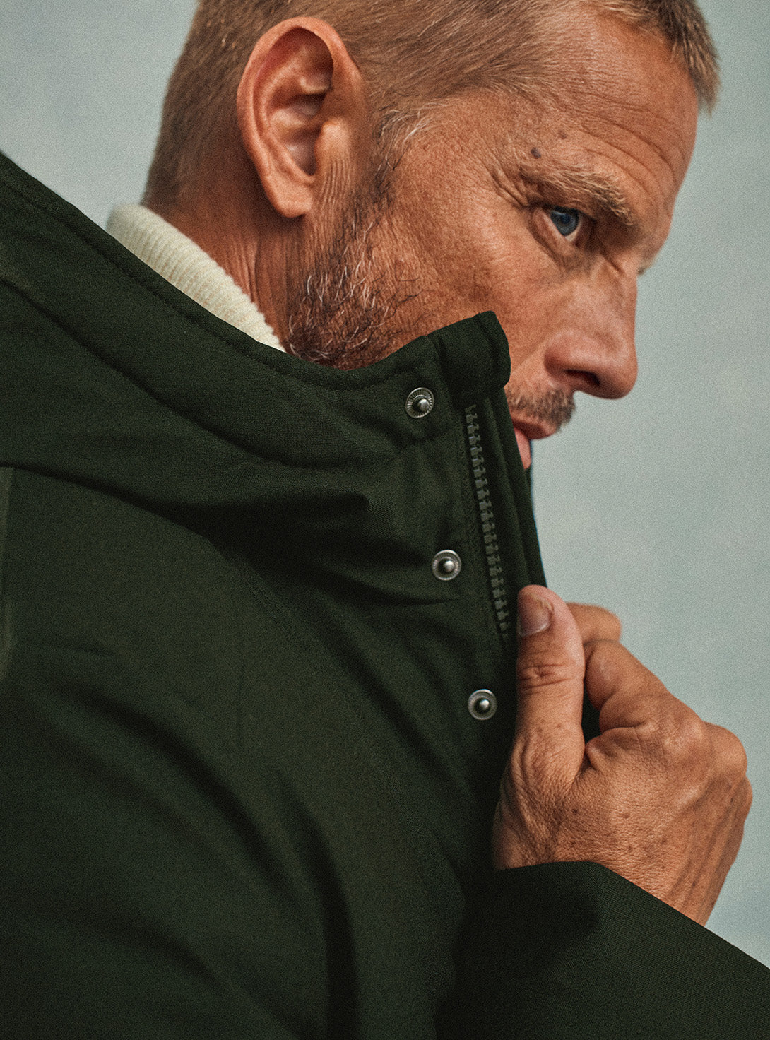 Andrew X Khaki Parka