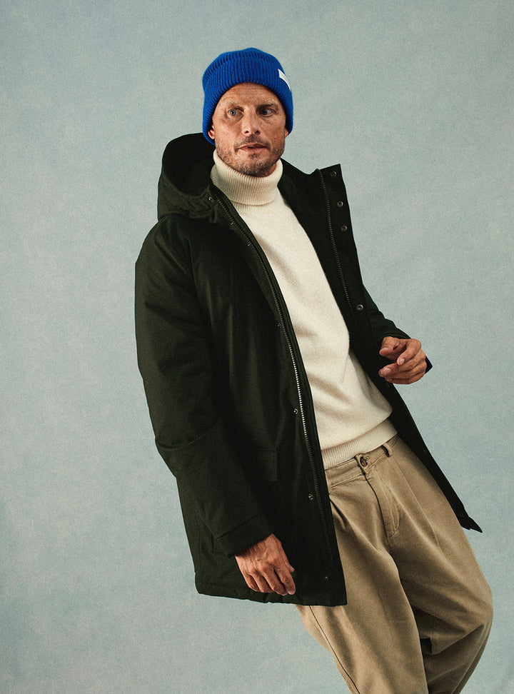 Andrew X Khaki Parka