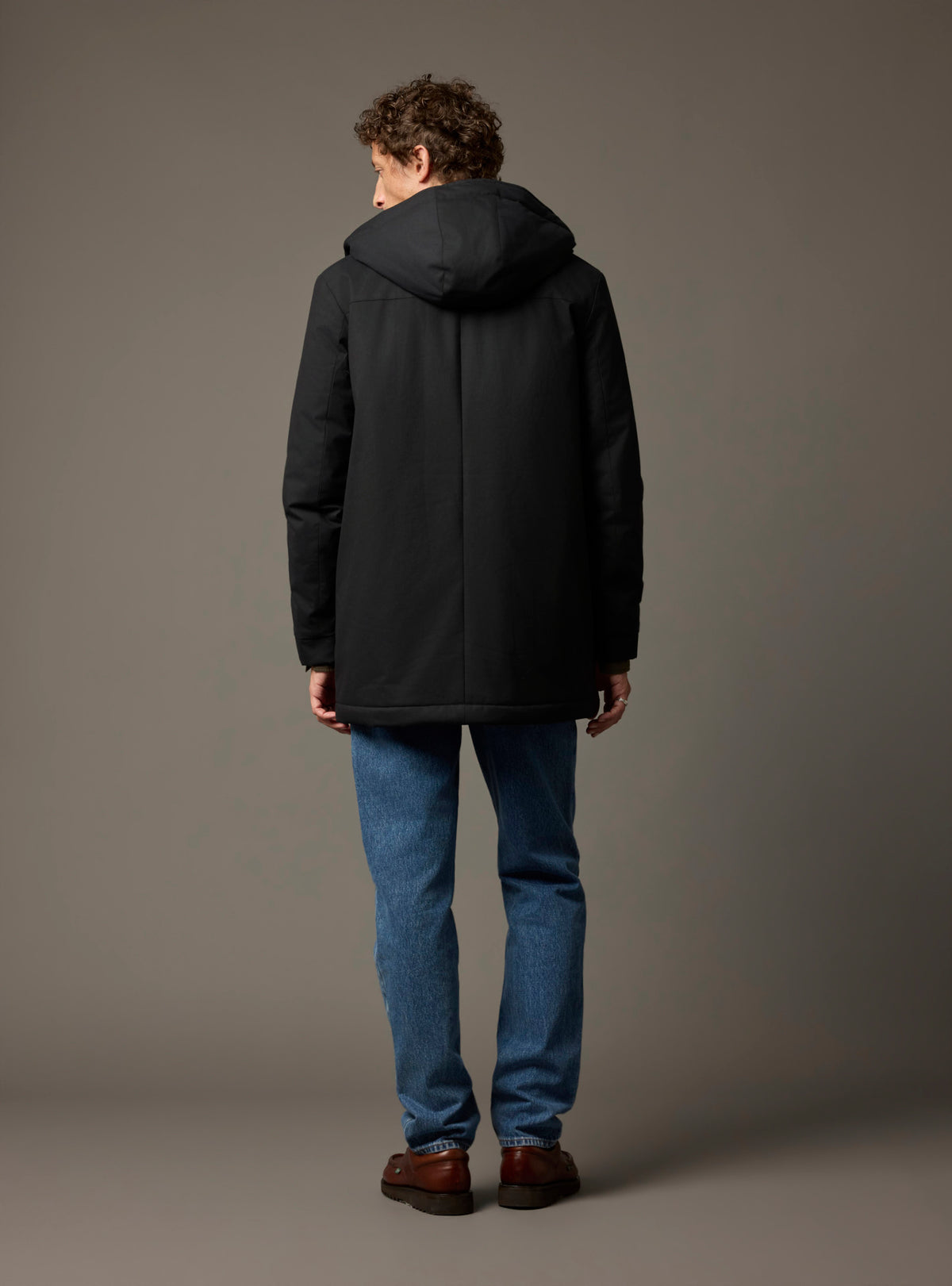 Andrew X Navy Parka