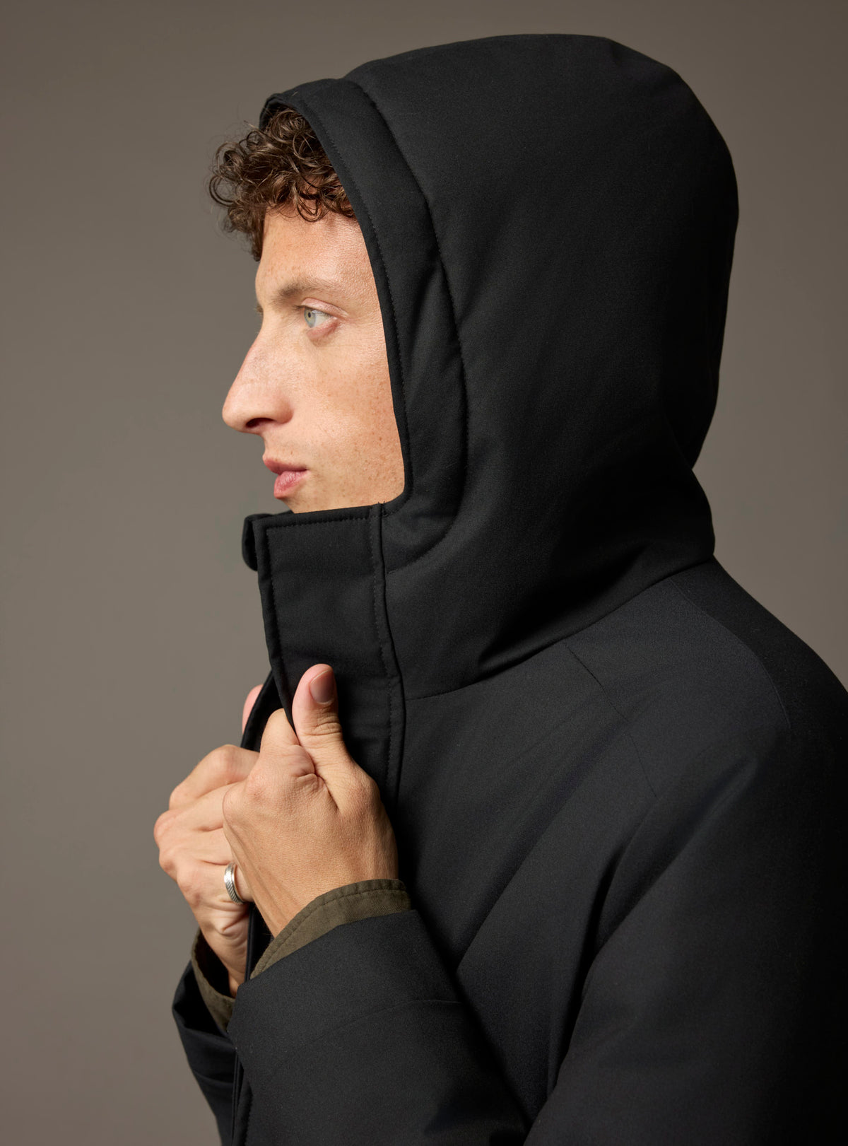 Andrew X Navy Parka