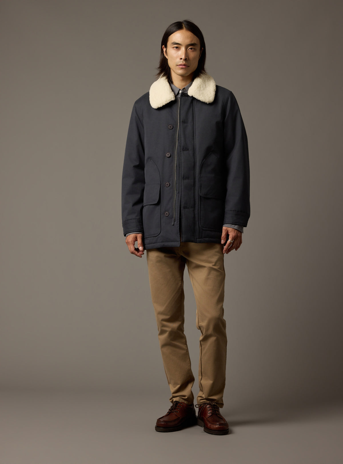 Miles Navy Parka-1