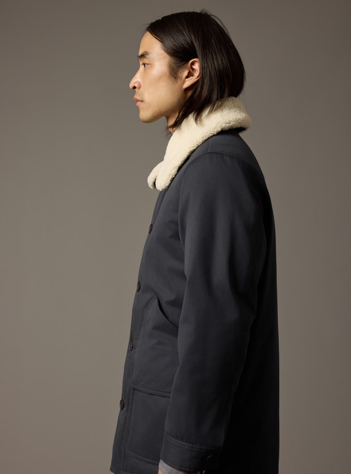 Miles Navy Parka