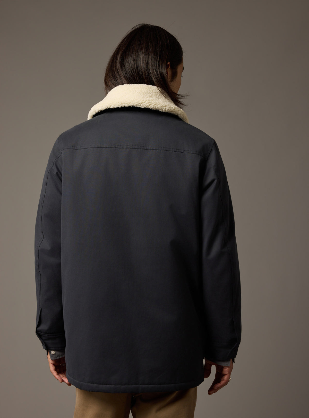 Miles Navy Parka