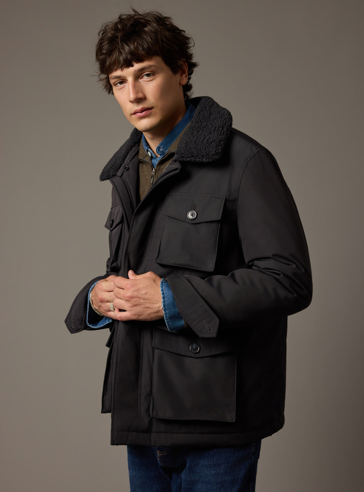 Nico Navy Parka