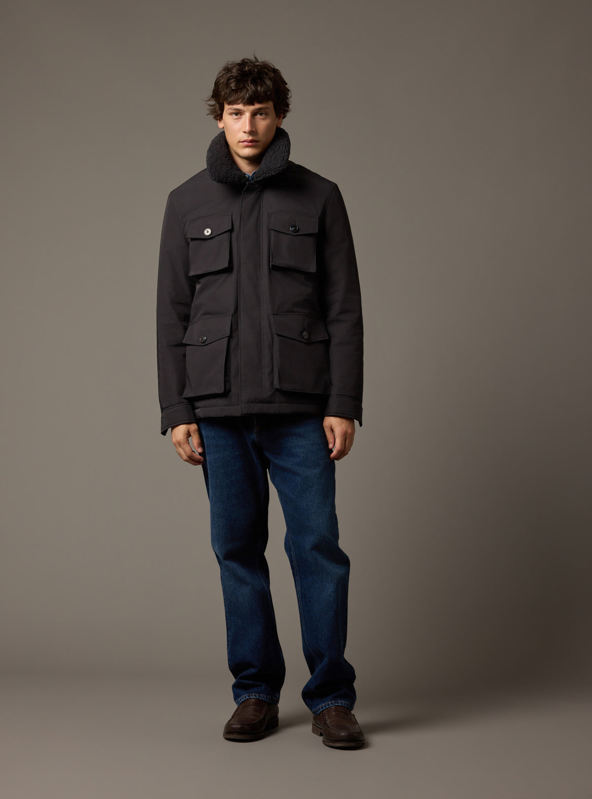 Nico Navy Parka