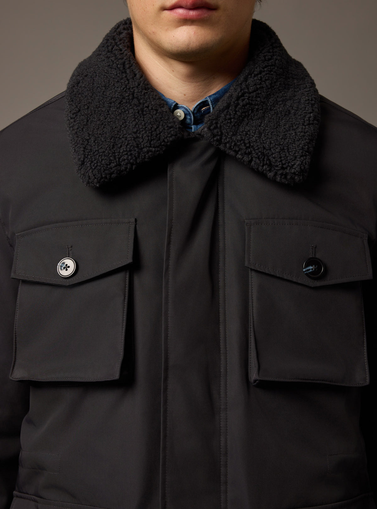 Nico Navy Parka