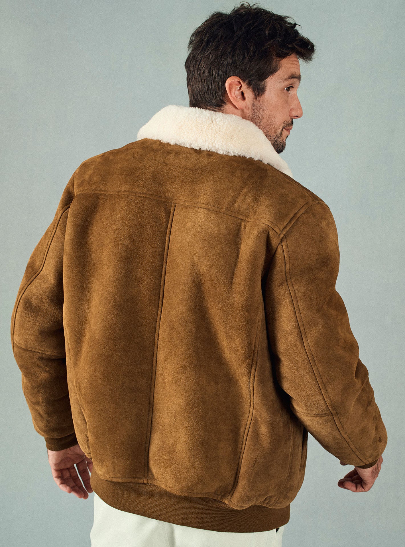 Peau lainée Porter Camel-4