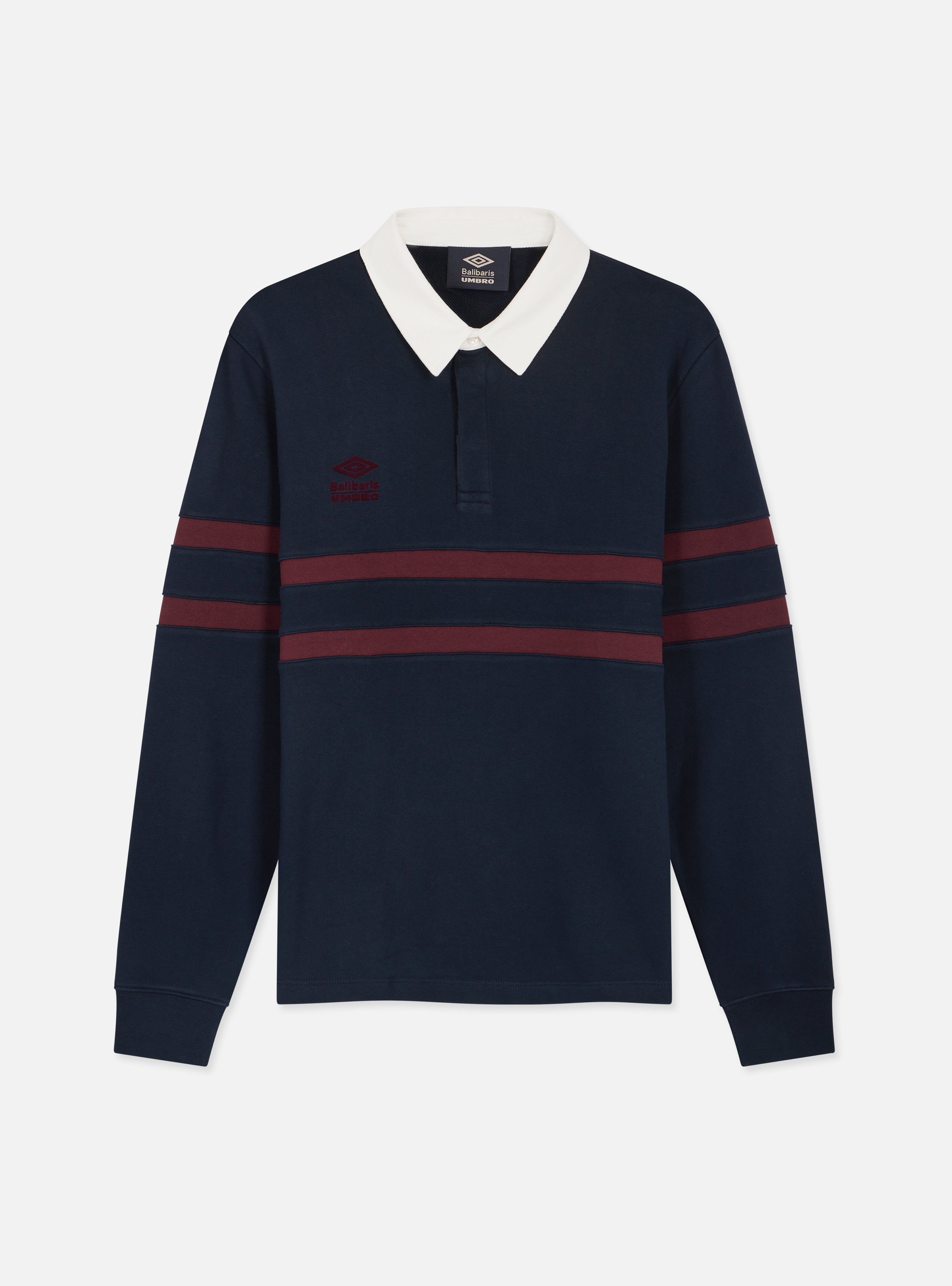 Polo York Navy Bordeaux | Umbro x Balibaris-1