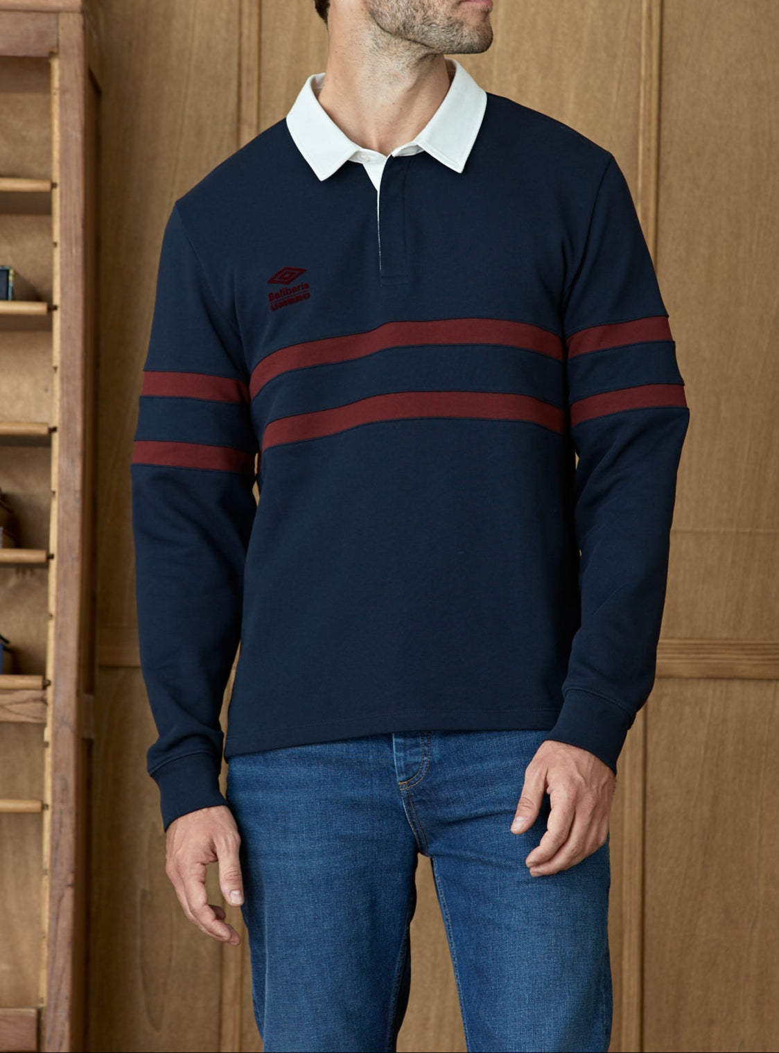 Polo York Navy Bordeaux | Umbro x Balibaris