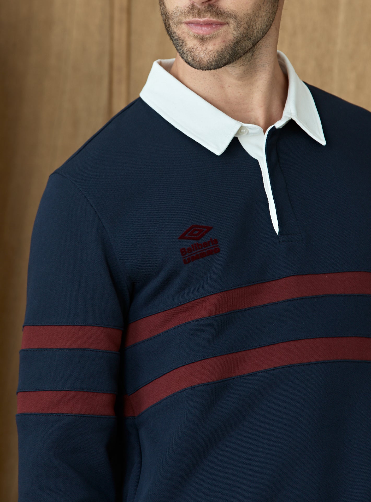 Polo York Navy Bordeaux | Umbro x Balibaris