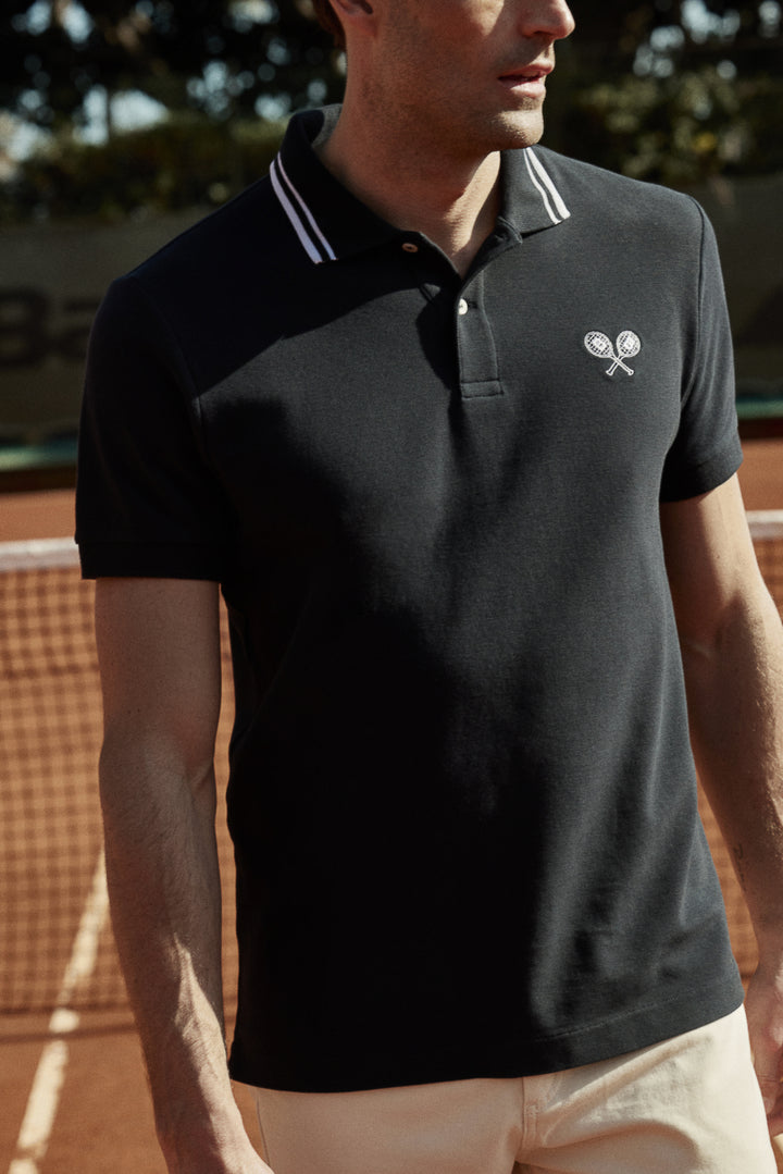Polo Samuel Navy Off-White