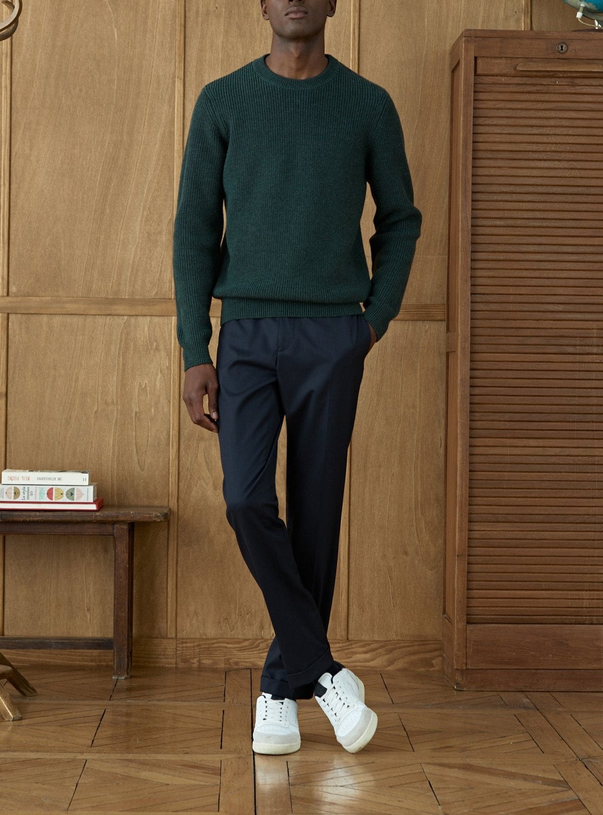 Archie Khaki Sweater-6