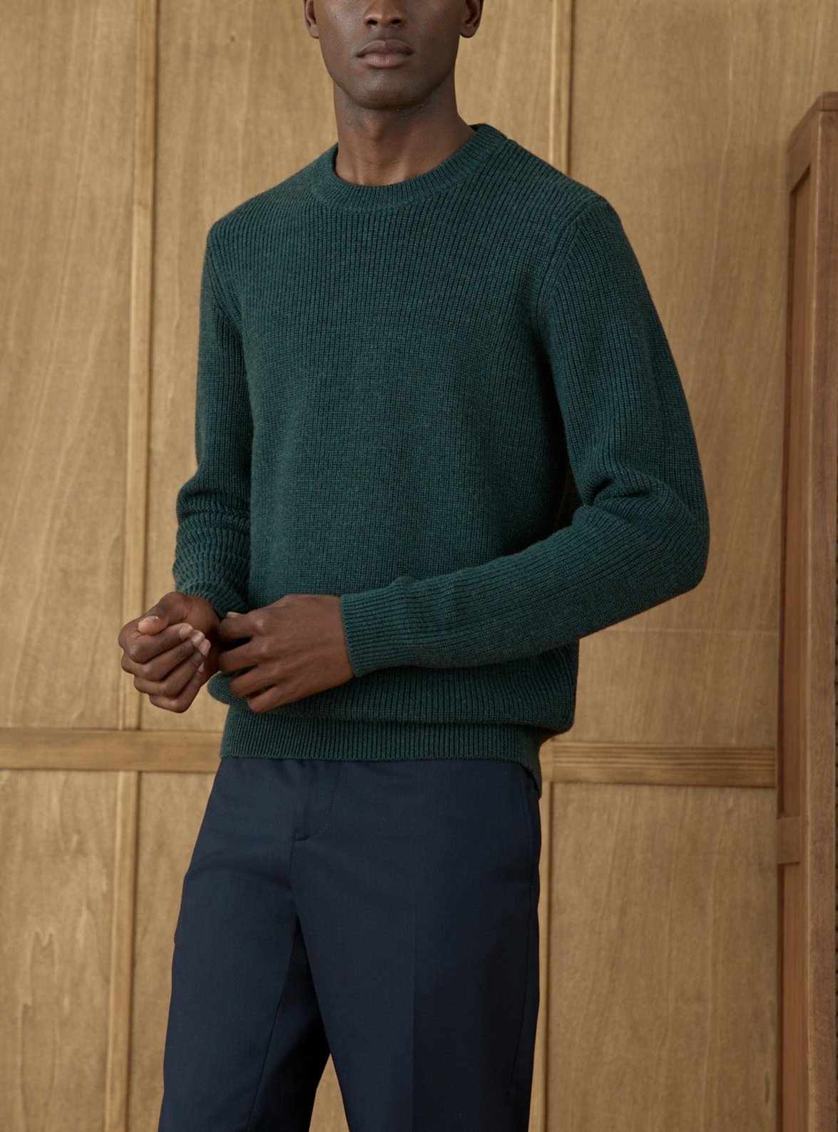 Archie Khaki Sweater