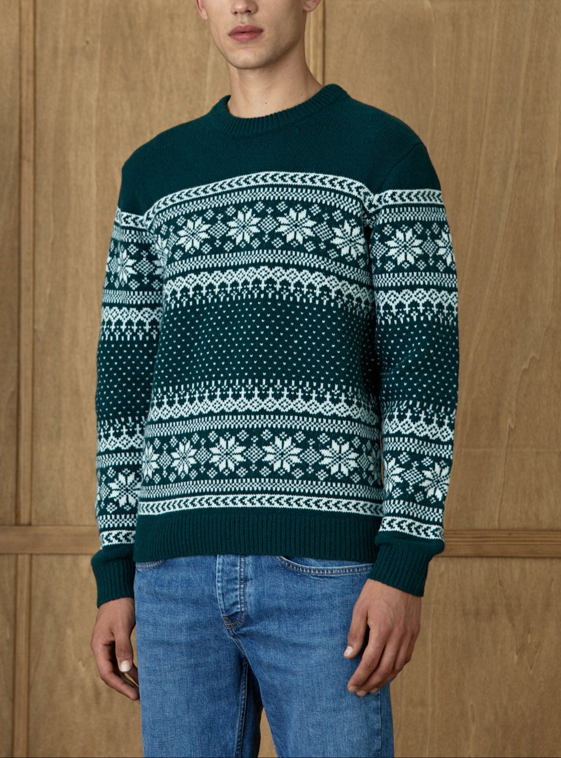 Pull Jack Off Green & White-2